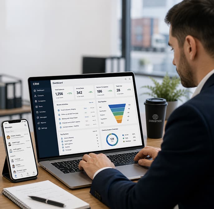 CRM for partner and customer management