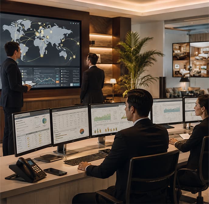 Cloud-based hospitality management systems