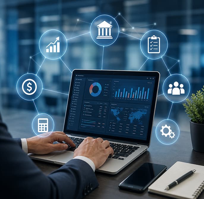 ERP and financial system integrations