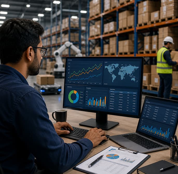 Supply chain and inventory management systems