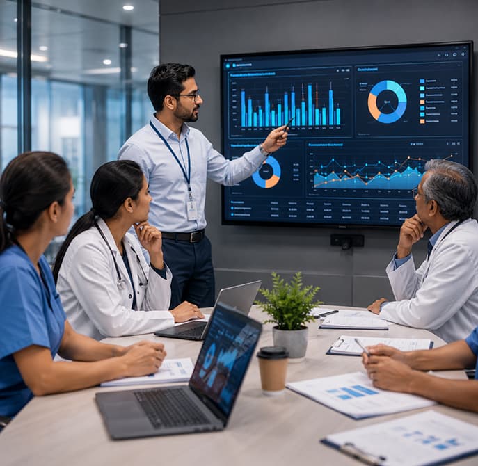 Analytics and reporting dashboards