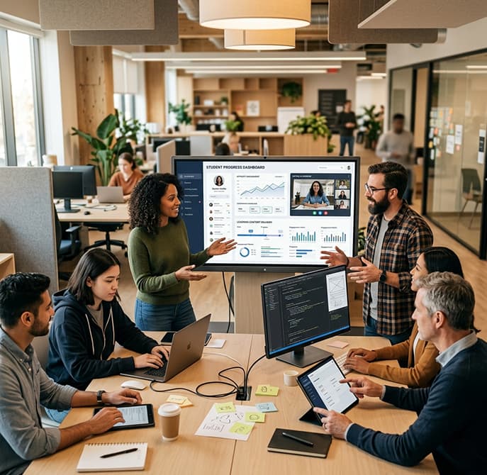 Custom EdTech platform development